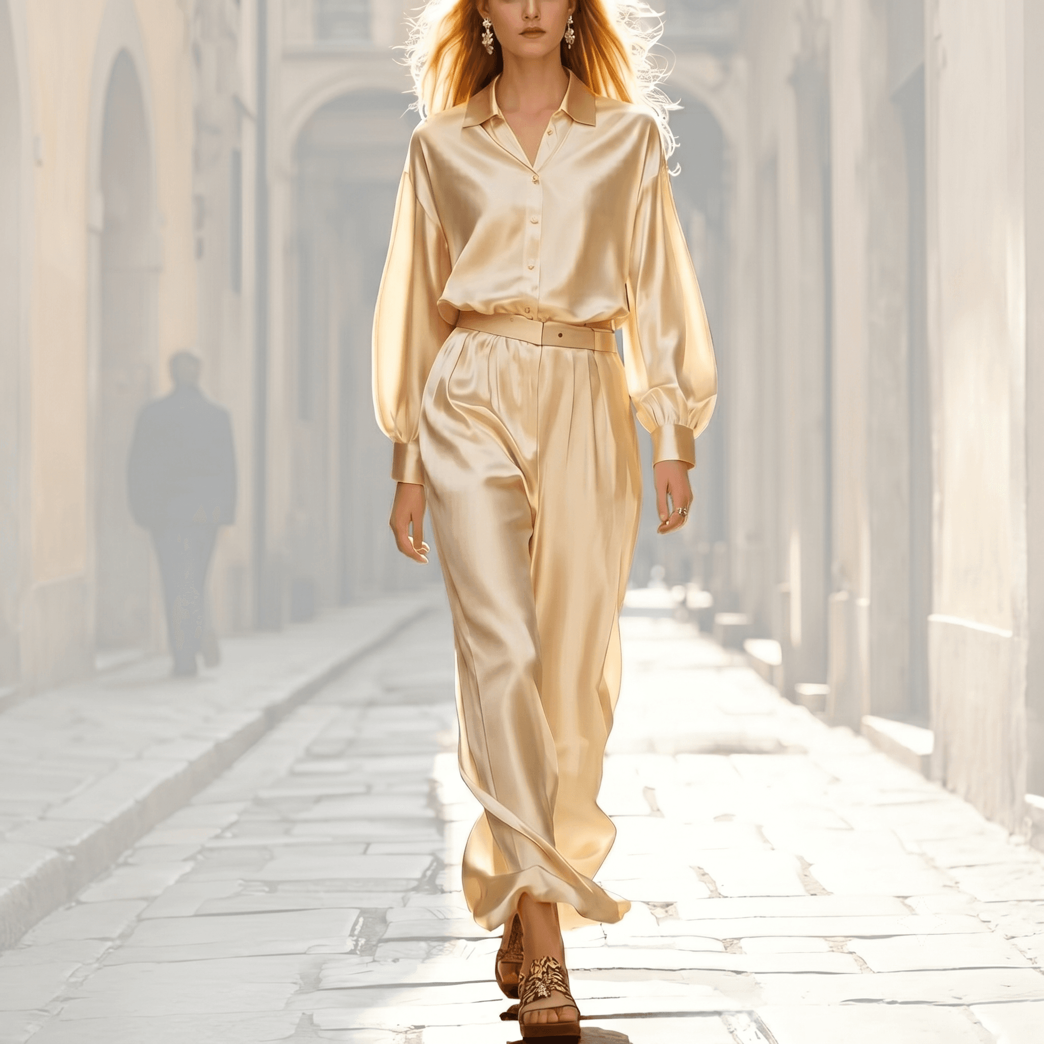 Silk Clothing product page for private label silk buyers